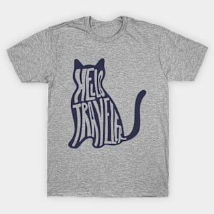 Hello Traveler Cat T-Shirt